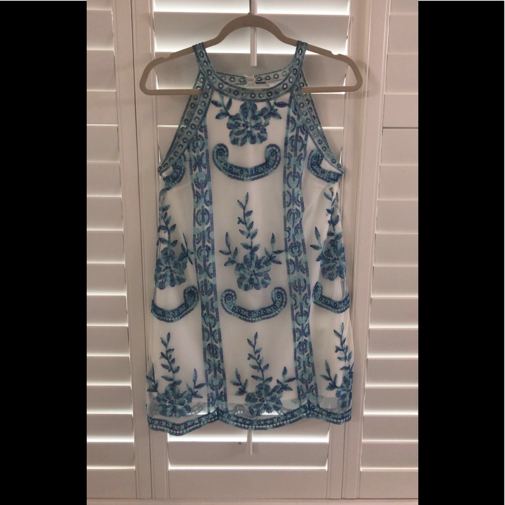 ALTAR’D STATE— Flowy Flowery Patterned Dress